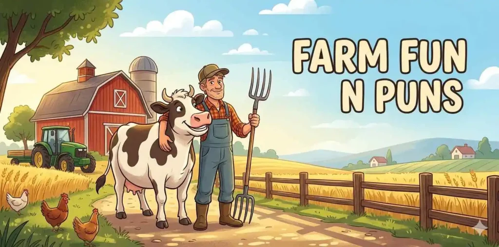 Farmer and cow sharing funny moment