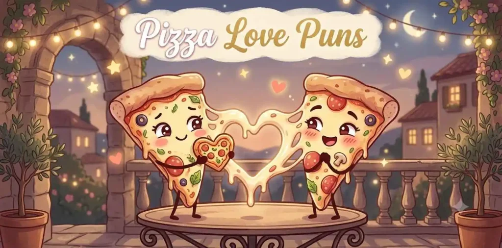 Pizza couple sharing slice love