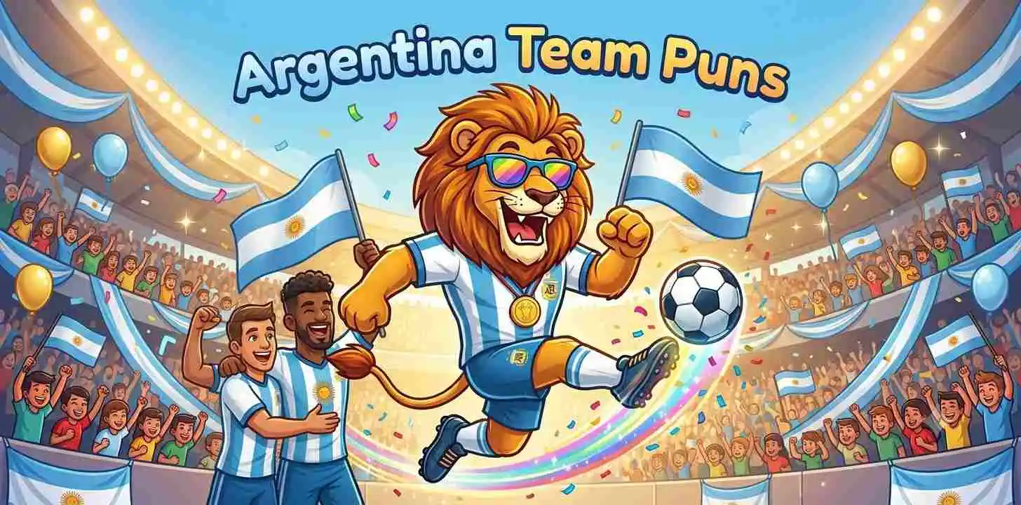 Argentina soccer team celebrating together