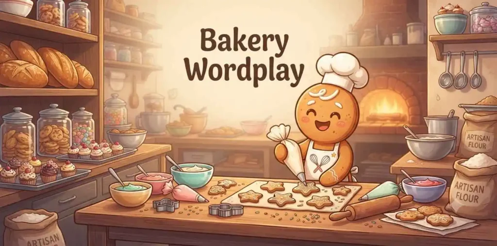 Cookies inside cozy bakery