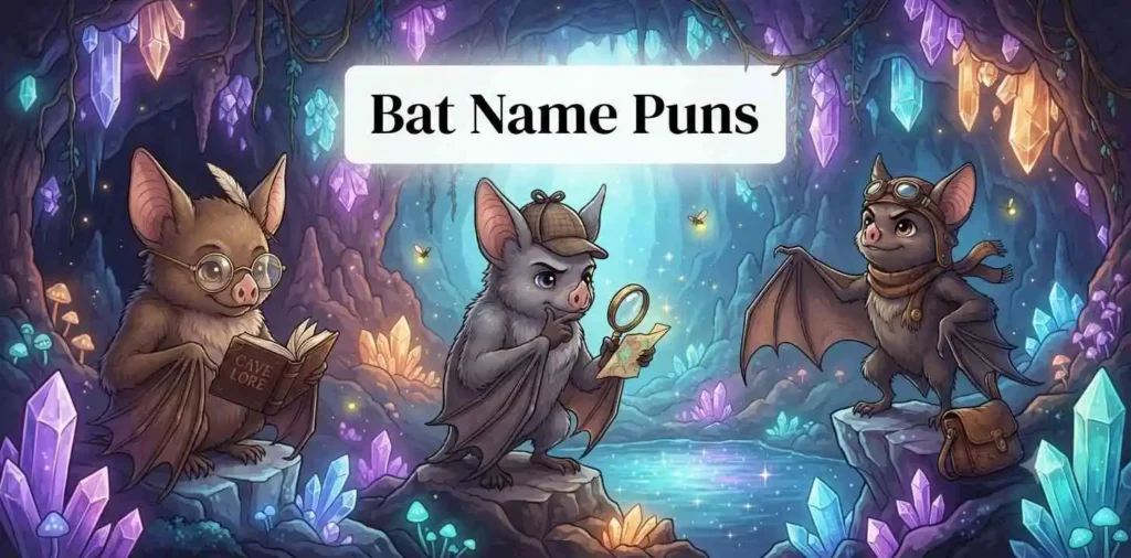 Cute bats with personalities