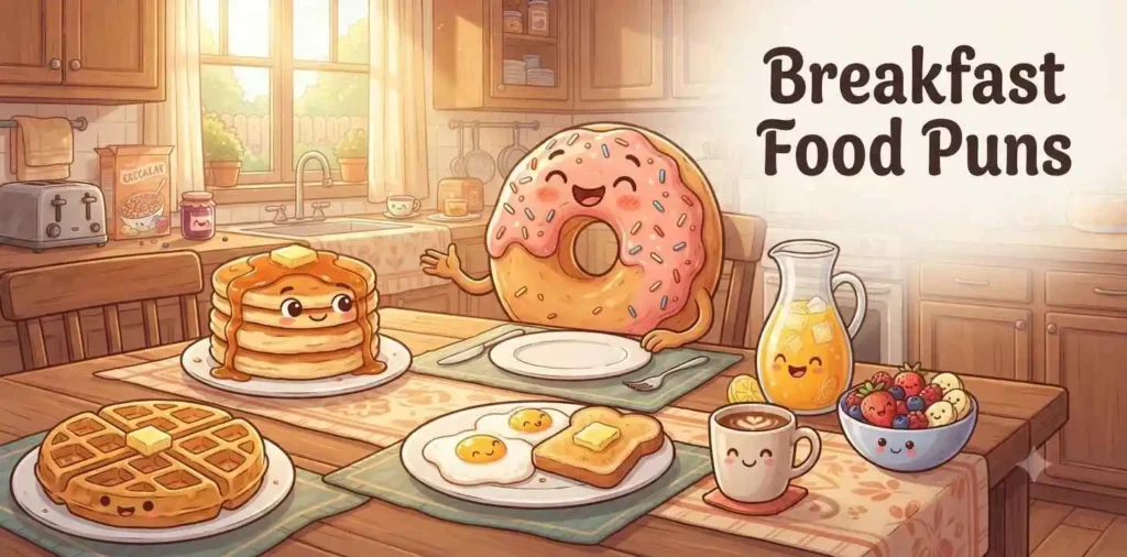 Donut breakfast table gathering
