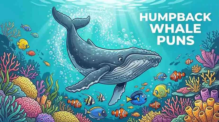 Humpback whale performing ocean tricks