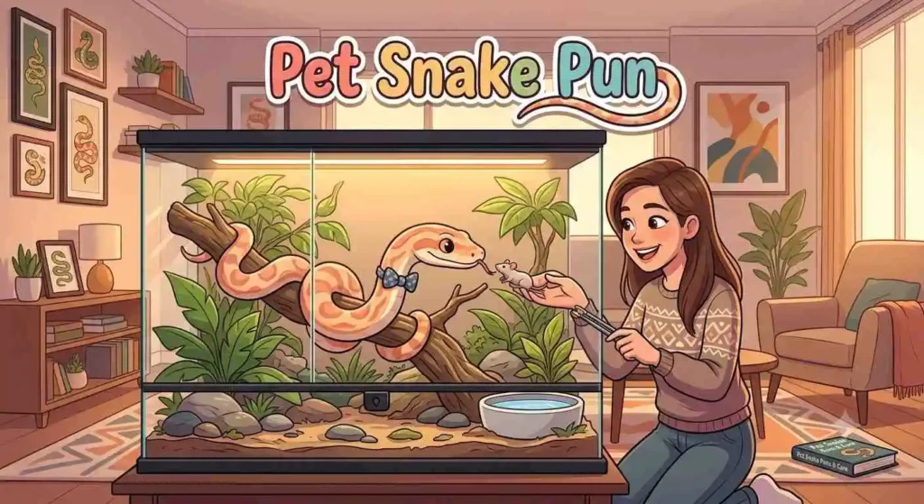 Cute pet snake