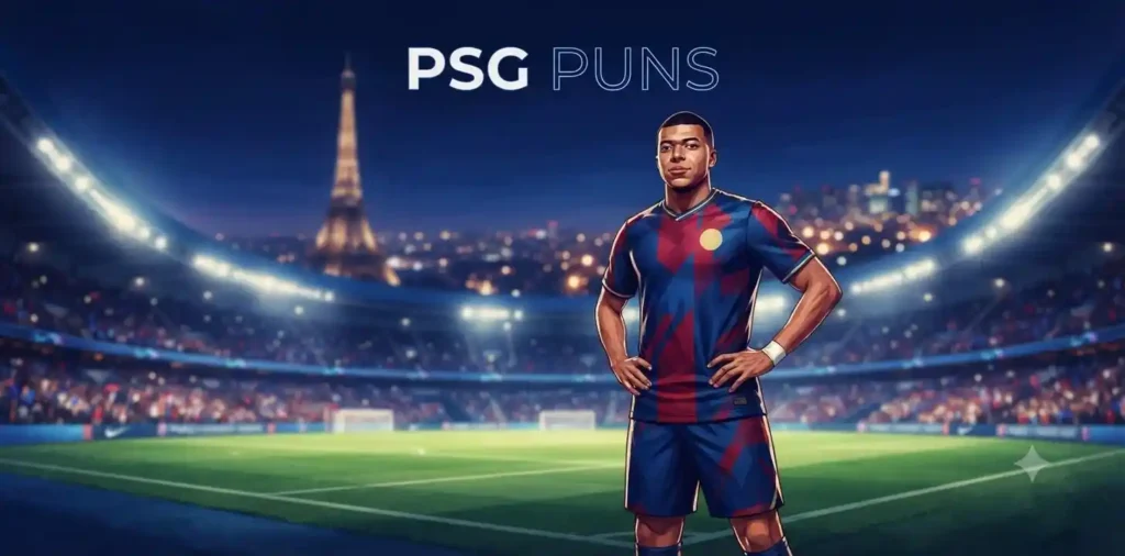 Paris football stadium night lights