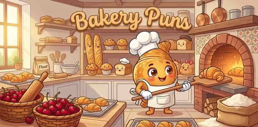 Croissant baker making pastries