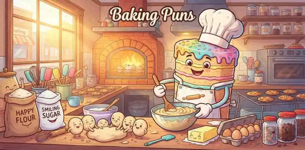 Happy baking dessert friends