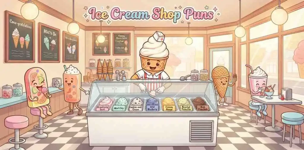 Friendly ice cream shop